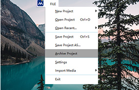 Project archiving